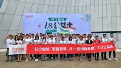 苏宁保险在全国保险公众宣传日开展“公益走”活动